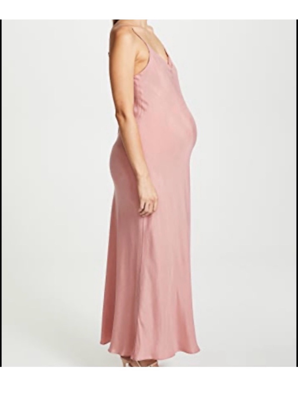 Hatch Blush Pink Maternity Maxi Dress